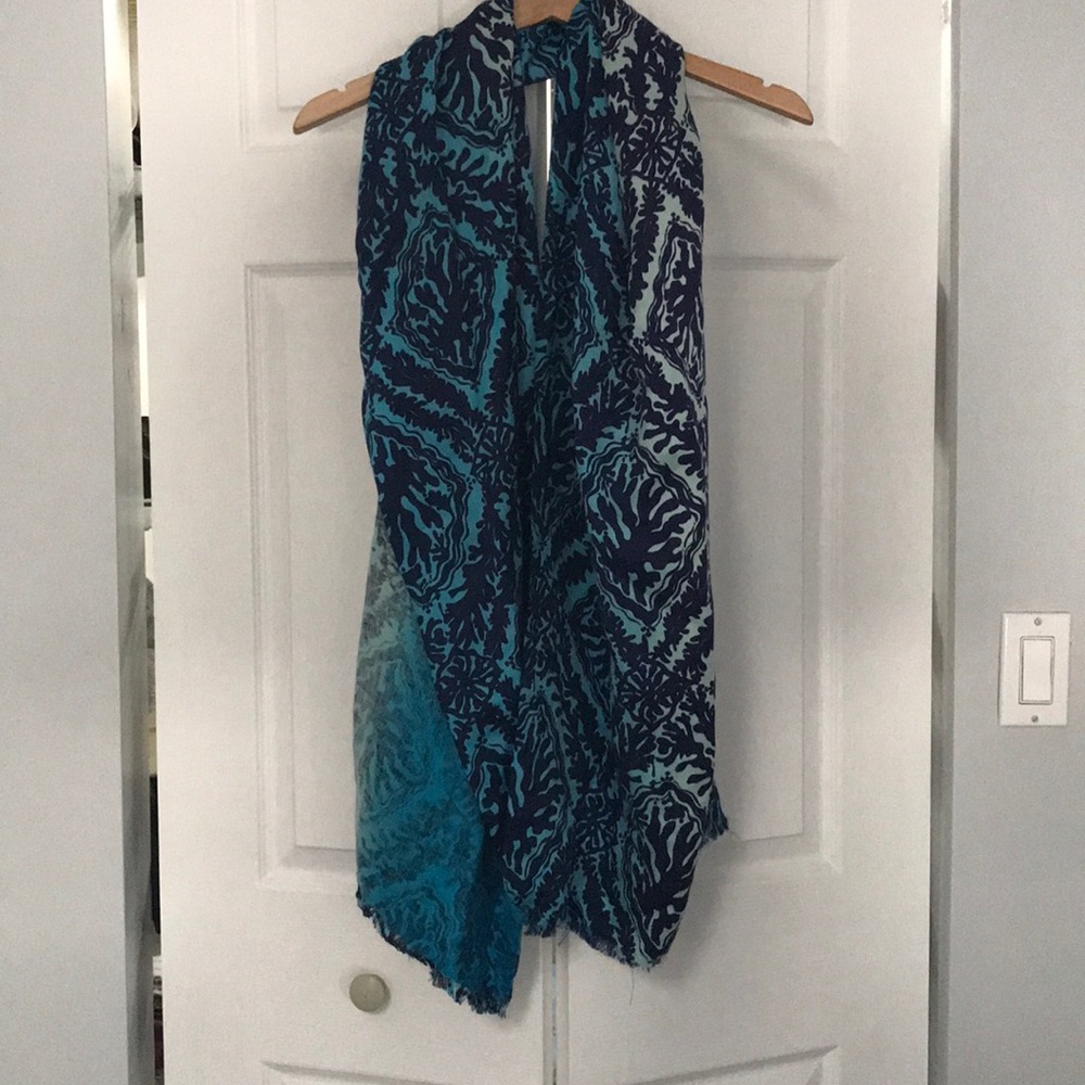 Lilly Pulitzer winter scarf